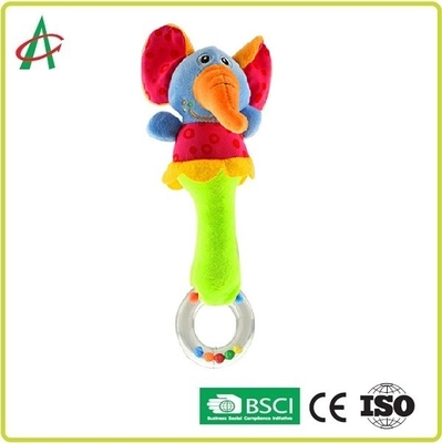 Ткань LDPE Teether трещотки плюша младенца шейкера хлопка PP безопасная мягкая