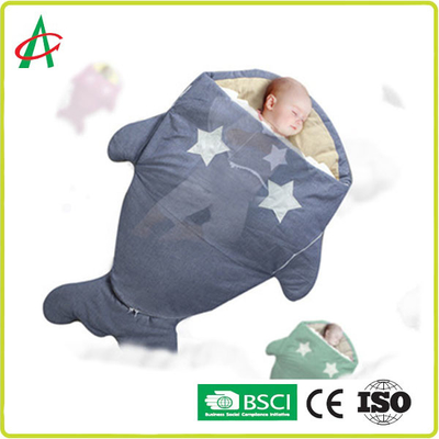Спальный мешок акулы младенца BSCI 90x60cm на леты 0-12 месяцев старые