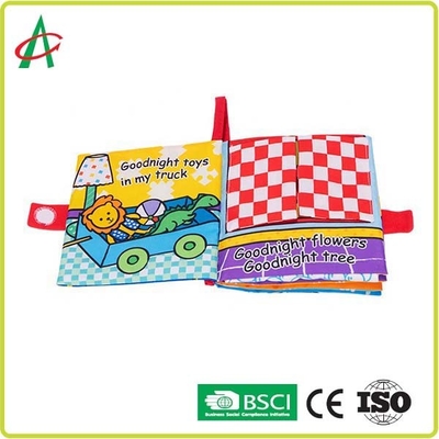 Воспитательные книги CPSC мягкие для печатания цвета младенцев 22cm Multi