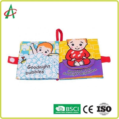 Воспитательные книги CPSC мягкие для печатания цвета младенцев 22cm Multi
