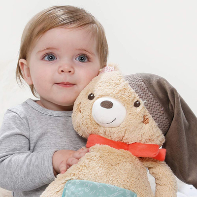 Медведя игрушки SNAS цвета мягкого яркие 44x24x13cm на 0-4 лет