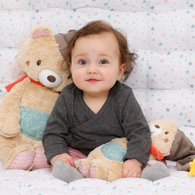 Медведя игрушки SNAS цвета мягкого яркие 44x24x13cm на 0-4 лет