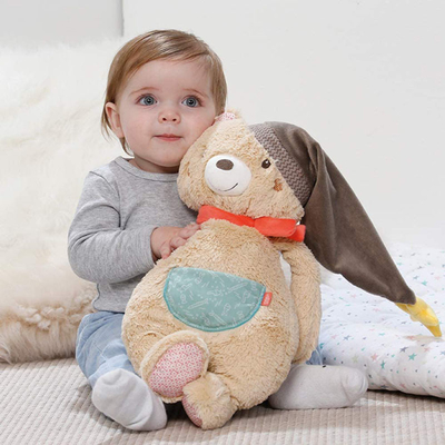 Медведя игрушки SNAS цвета мягкого яркие 44x24x13cm на 0-4 лет