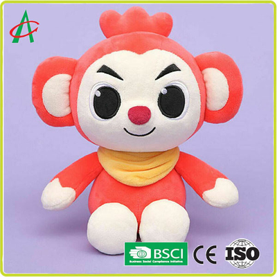 OEM 8" игрушки плюша младенца животные, сертификат куклы BSCI плюша обезьяны