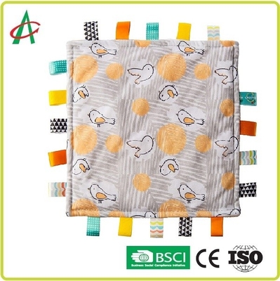 3,2 Newborn фунта игрушки 12x12 одеяла медленно двигают печатающ одеяло бирки