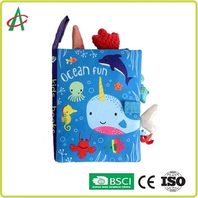 книги для младенцев, книги 23cm мягкие ветоши ISO9001 для младенцев