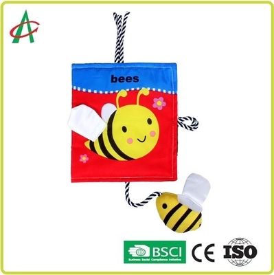Складные 58.5cm мягкие сензорные книги для младенцев подвергают Washable механической обработке