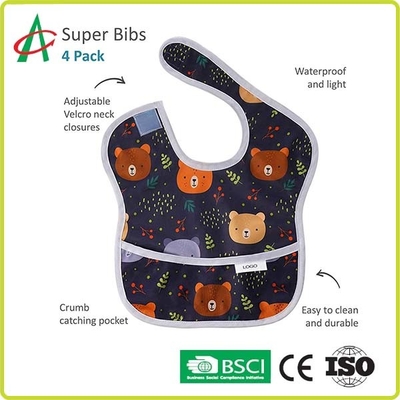 11,81" Newborn Bibs младенца, ISO9001 делает Bibs водостойким для младенцев