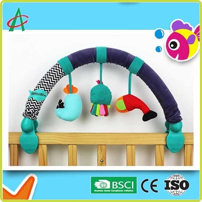 Игрушки Pram L67cm прогулочная коляска Pram спиральной младенческая с Squeaker BB