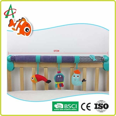 Игрушки Pram L67cm прогулочная коляска Pram спиральной младенческая с Squeaker BB