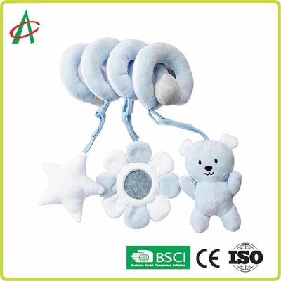 Newborn 20cm спиральная игрушка Pram с трещоткой и BB пискливыми