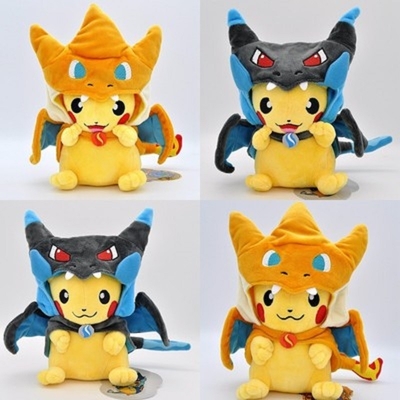 Фигурки CPSIA супер мягким PP заполненные хлопком Pikachu