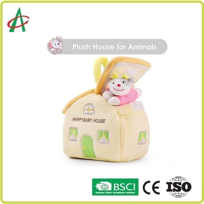 Игрушки трещотки плюша ASTM Huggable с хлопком PP заполнили