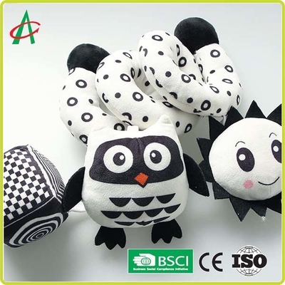 Игрушка Pram безопасного плюша соответствия ASTM EN71 спиральная для младенца