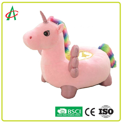 Подушки игрушек плюша единорога BSCI BPA свободные Washable