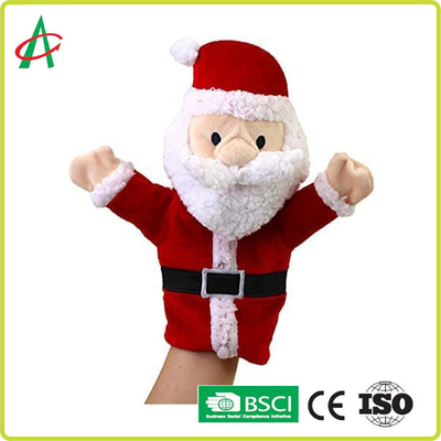 BSCI вполне Handcraft шить марионетки руки плюша для рождества