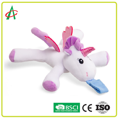 Washable сертификат зажима CE/BSCI Pacifier игрушки плюша Pacifier