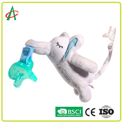 Washable сертификат зажима CE/BSCI Pacifier игрушки плюша Pacifier